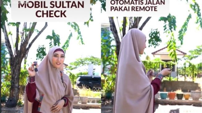 Wih, Wanita Ini Pamer Mobil Sultan, Fiturnya Canggih di Zamannya