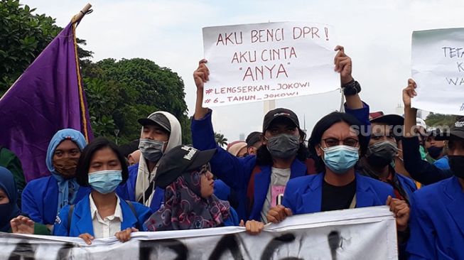 Hari Sumpah Pemuda, Ribuan Mahasiswa Akan Demo Tolak Omnimbus Law di Istana