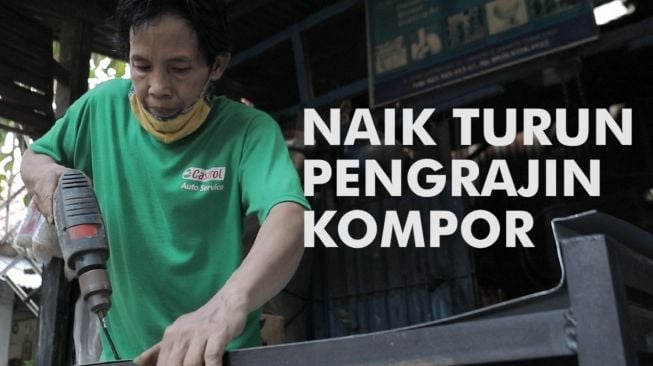 Kisah Roni, Pengrajin Kompor Bertahan di saat Pandemi