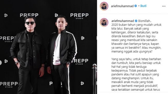 Unggahan Arief Muhammad [Instagram/@ariefmuhammad]