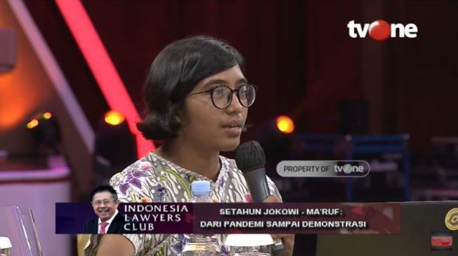 Tangkapan Layar Video Asfinawati Kritik Tajam UU Omnibus Law Bagian Tambang, Apa yang Didapatkan Rakyat (YouTube Indonesia Lawyer Club)