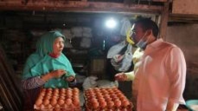 Harapan Para Pedagang Pasar Raya Solok kepada Audy Joinaldy