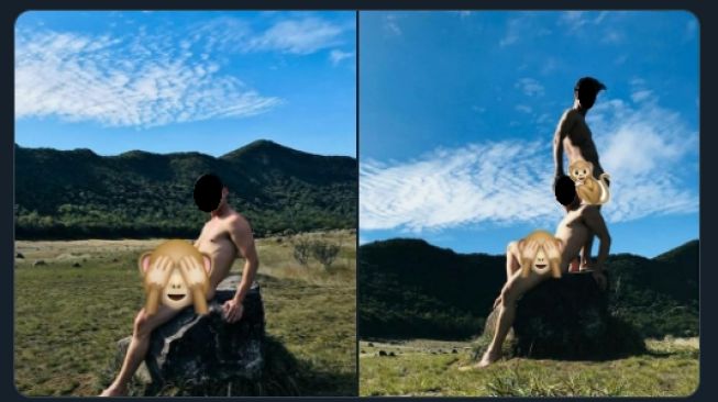 Viral Pendaki Pose Bugil di Gunung Gede, Mengaku untuk Riset Seni