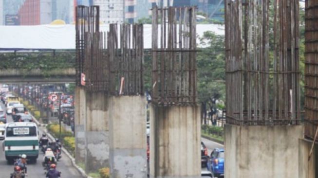 16 Tahun Monorel Jakarta Cuma Tiang Penyangga, Ini Kata Wagub DKI