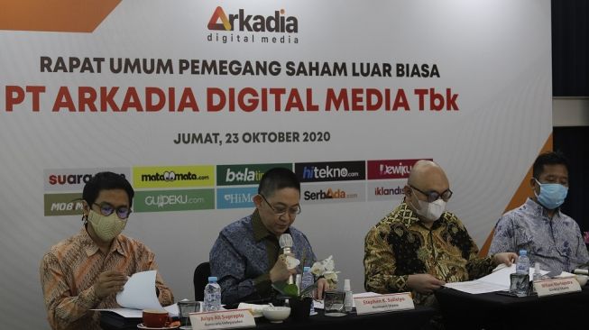 Gelar RUPSLB, Arkadia Digital Media Lakukan Pemecahan Saham