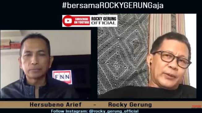 Rocky Gerung Skakmat DPR: Lama-lama UU Ciptaker Dicetak Pakai Kertas Toilet