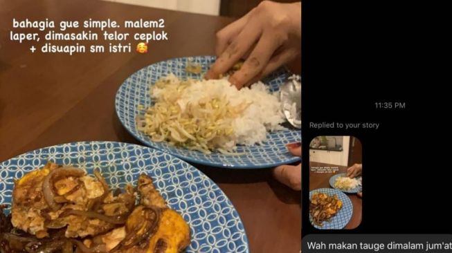 Malam Jumat Makan Toge, Taqy Malik Bikin Warganet Salah Fokus