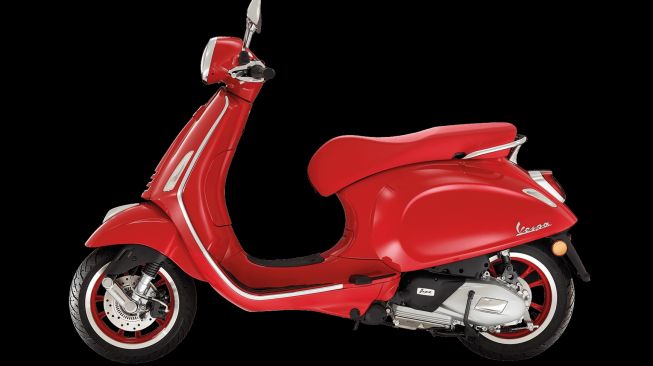 Vespa Primavera (RED) yang elegan lagi bermuatan kemanusiaan [Dok. Piaggio Indonesia].