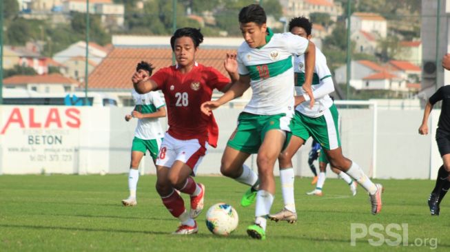 Timnas U-19 saat berlatih di Tanah Air [Dok PSSI].