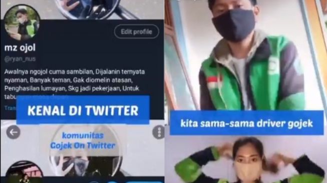 Berawal dari Twitter, Kisah Cinta Sejoli Driver Ojol Ini Bikin Iri Warganet