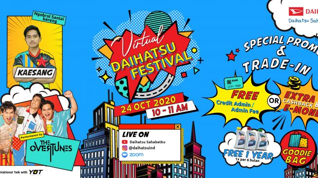 Hari Ini Ada Virtual Daihatsu Festival, Beli Mobil Cash sampai Tukar-Tambah