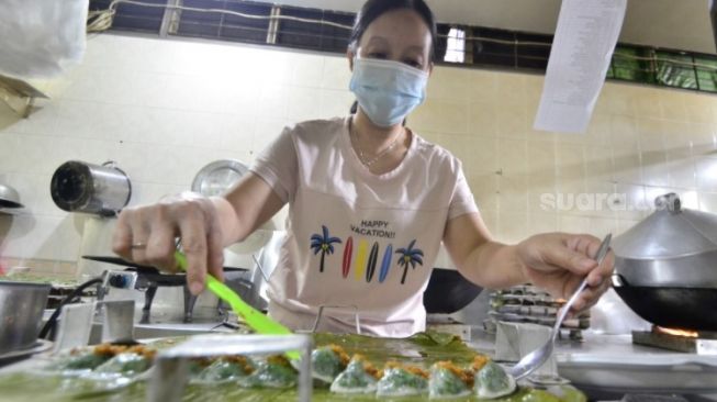 Chai Kue Siam A Hin, jajanan legendaris Pontianak. (Suara.com/Eko Susanto)