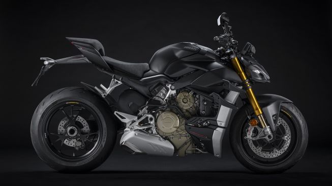 Ducati Streetfighter V4 S berbalut warna hitam menawan [Ducati].