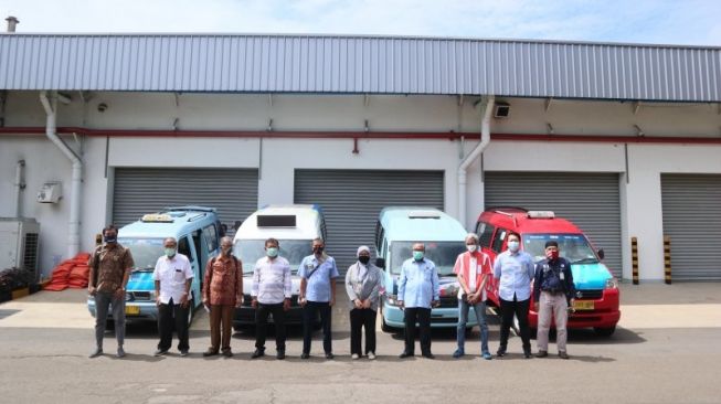 Suzuki Edukasi Pengemudi Angkot Pengguna Carry untuk Cegah COVID-19