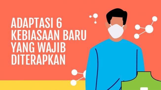 INFOGRAFIS: Adaptasi 6 Kebiasaan Baru Yang Wajib DIterapkan