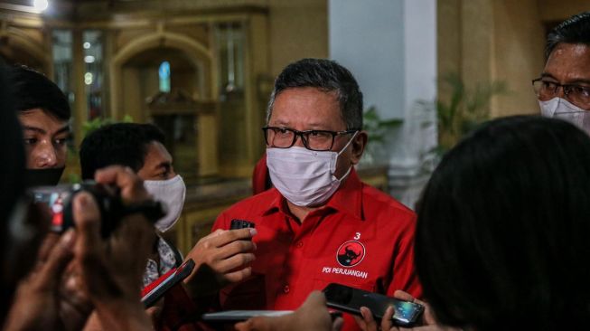 Sekjen PDI Perjuangan Hasto Kristianto Yakin Surabaya Kembali Merah