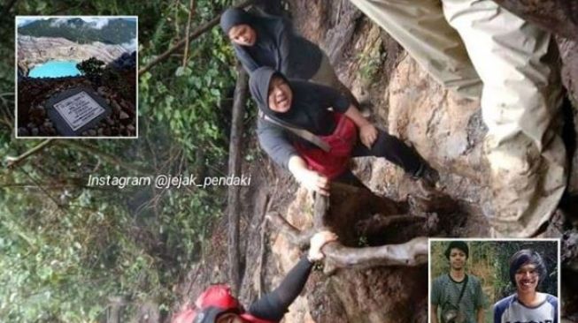 Kisah Haru Ibu Mendaki Gunung Demi Melihat Tempat Terakhir Anaknya Wafat