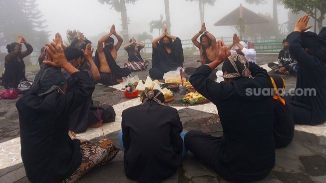 10 Tahun Erupsi Merapi, Penghayat Pahoman Sejati Gelar Ritual Keselamatan