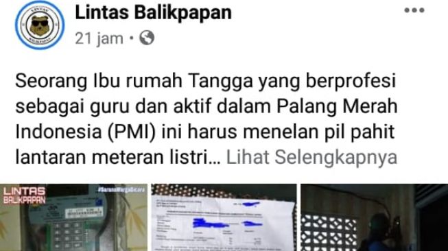 Telat Bayar Listrik Sehari Langsung Diputus, Guru di Balikpapan Ini Kecewa