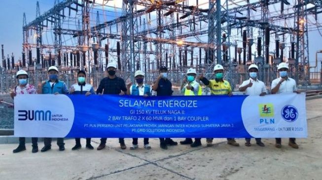 Pembangunan Gardu Induk 150 kV Teluk Naga II Selesai