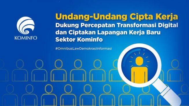 UU Ciptaker Dukung Percepatan Tranformasi Digital. (Dok : Kominfo). 