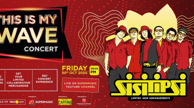 Sisitipsi akan tampil di This Is My Wave Concert. [Supermusic]