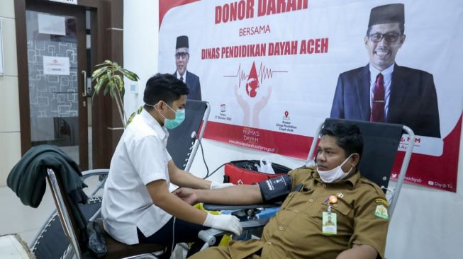 Donor Darah Tahap Ketiga, Ini Kata Kadis Pendidikan Dayah Aceh