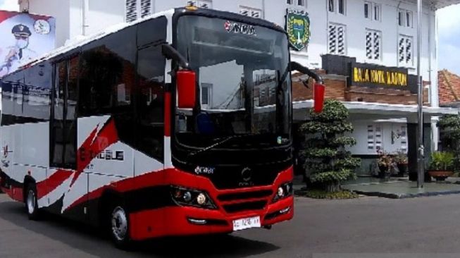 E-INOBUS buatan PT INKA siap dipasarkan untuk menjawab kebutuhan pasar akan kendaraan ramah lingkungan (Foto: Antara)