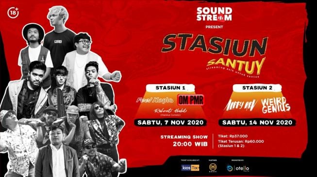 Poster Konser Stasiun Santuy [siaran pers]