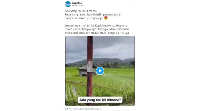 Berlokasi di Wilayah Pegunungan, Segarnya Bersantai di Kedai Kopi Ampirono