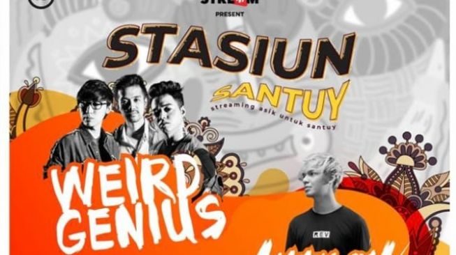 Weird Genius Cs Siap Meriahkan Konser Virtual Stasiun Santuy