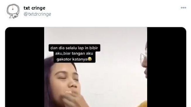 Video pamer keuwuan berujung bullyan. (Twitter/@txtdrcringe)