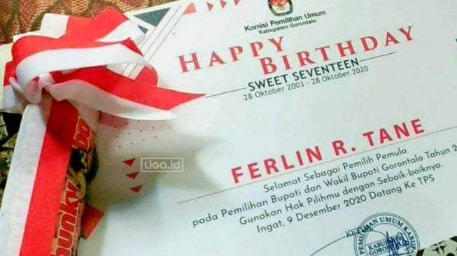 Cara Unik KPU Kabgor Peringati Hari Sumpah Pemuda
