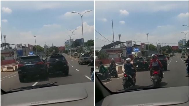 Laksana Bombom Car, Adu Tabrak Fortuner Vs Escudo Ini Panen Kecaman