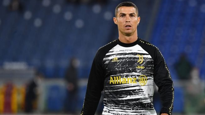 Megabintang Juventus, Cristiano Ronaldo. [TIZIANA FABI / AFP]