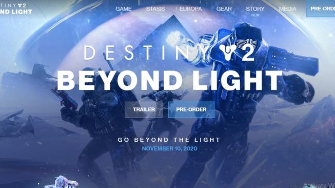 Destiny 2: Beyond Light. [Bungie.net]