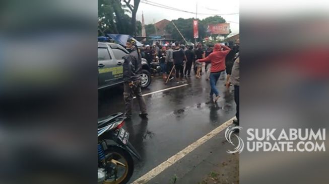 Bentrok Ormas di Sukabumi, Ratusan Massa dari Luar Kota Diciduk Polisi