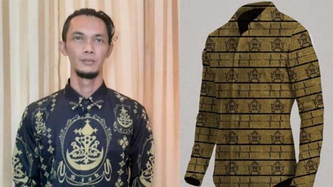 Niat Deni Apriadi, Kenalkan Budaya Siak lewat Karya Batik