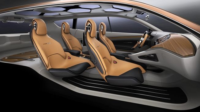 Kia Cross GT Concept, salah satu mobil konsep dari Kia Motors. Sebagai ilustrasi gaya desain perusahaan ini [Kia Media].