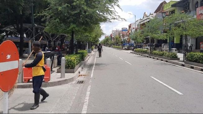 Hari Pertama Malioboro Uji Coba Bebas Kendaraan, Ini Respon Driver Ojol