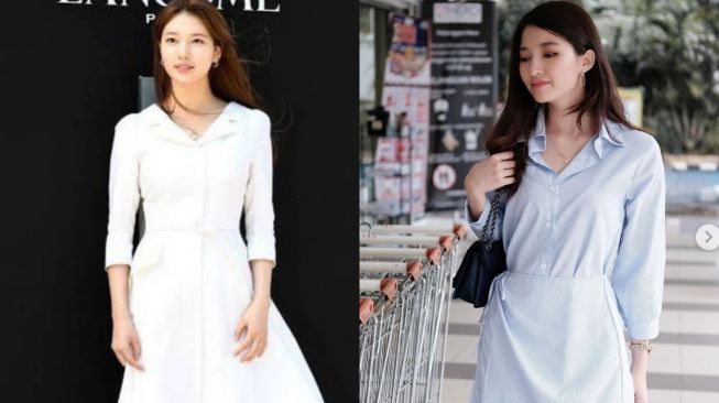 Dibilang Mirip Bae Suzy, Seperti Ini Gaya Selebgram Cindy Thefannie