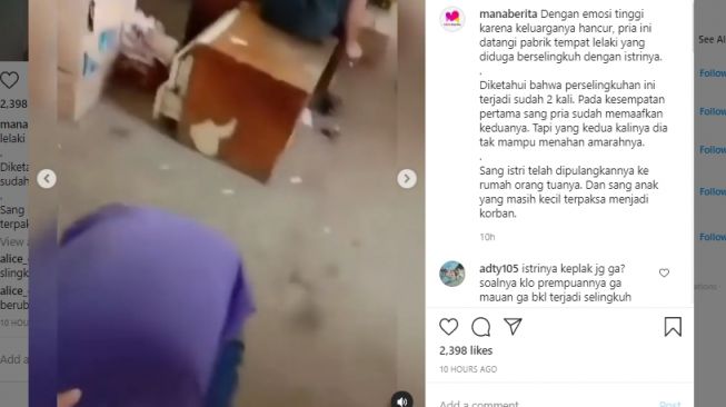 Viral Video Suami Labrak Selingkuhan Istri, Emosi Hingga Suruh Cium Kaki