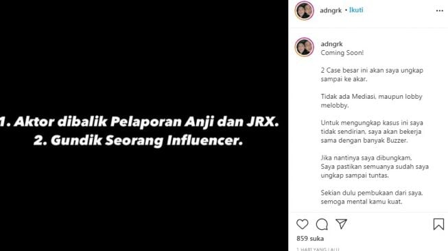 Unggahan Adam Deni [Instagram/@adngrk]