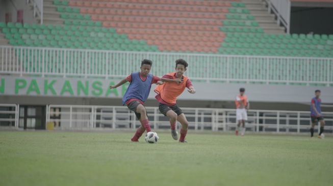 Seleksi Garuda Select Jilid III di Stadion Pakansari, Bogor. [dok. PSSI]