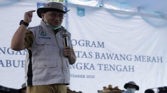 Pemprov. Babel Tekan Inflasi Babel dengan Bantu Petani Bawang Merah