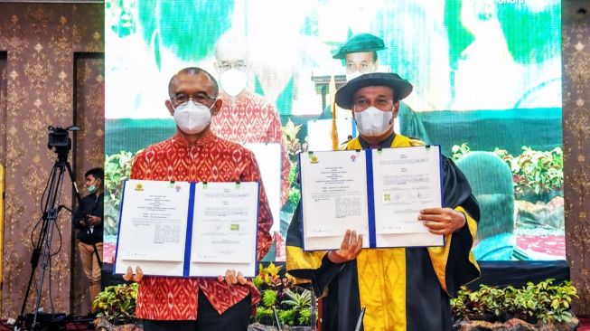 Kemenpora Saksikan Penandatangan Integrasi Politeknik Olahraga ke Unsri