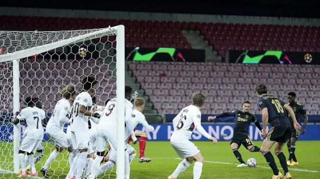 Hasil Liga Champions: Ajax Kalahkan Midtjylland 2-1