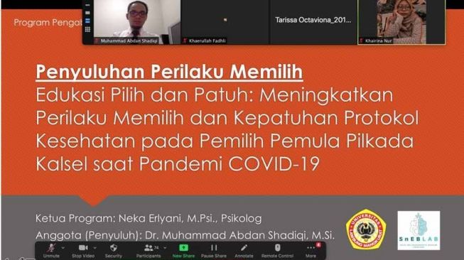 Selamatkan Hak Pilih atau Sehatmu? Pemilih Pemula Perlu Program Edukasi