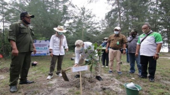 Program Padat Karya Pemprov. Babel Sasar Kawasan Gusong Bugis Belitung
