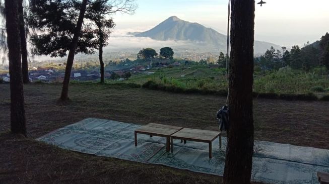 Angkirngan di atas awan di Kabupaten Semarang. (Istimewa)